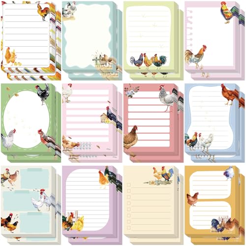 Notes adhésives poulet Gilprop, cadeaux originaux pour femme