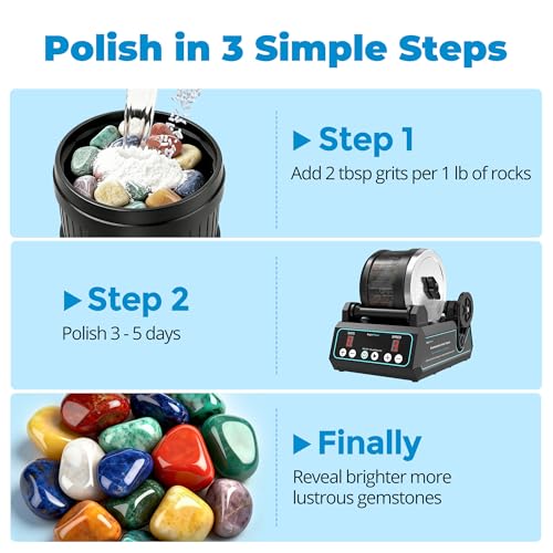 Image of 17000 Grit Aluminum Oxide Rock Tumbler Polish, Step 5 Premium Final Polish