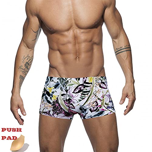 WQZYY&ASDCD Zwembroek Shorts Mannen Mannen Push-Up Zwembroek Lage Taille Badmode Gedrukt Badmode Zomer Mode Badmode… - Image 4