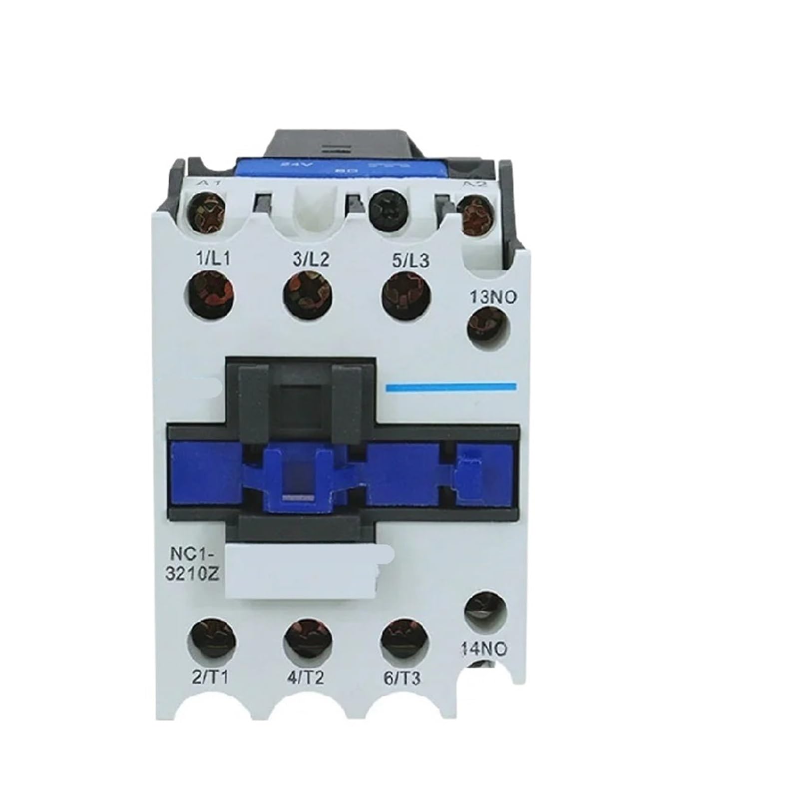 RCGKNNMUZ 1PCS electromagnetic contactor NO NC NC1-0910Z NC1-1210Z NC1-1810Z NC1-2510Z NC1-3210Z 9A 12A 18A 25A 32A 40A 50A DC 24V(Nc1-0910z Dc24v)