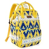 Wrangler Azteken-Rucksack, organisierter Tagesrucksack, Reise-Babytasche mit...