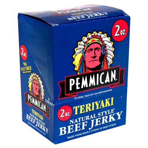 Pemmican Natural Style Premium Cut Beef Jerky, Zesty