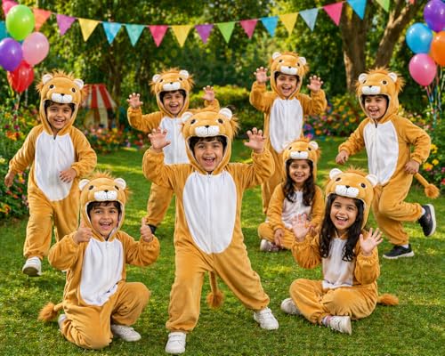 Image of udra Fancy Dress Animal costumes for kids animal dress for boys & girls fancy dress competition school events function for age group 3 to 8 yrs