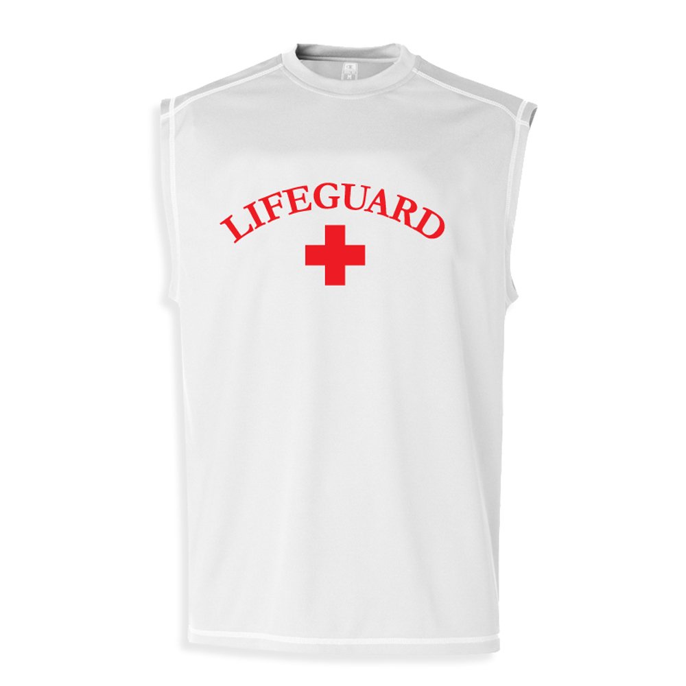 VLX Lifeguard Muscle Tee - Lifeguard Logo