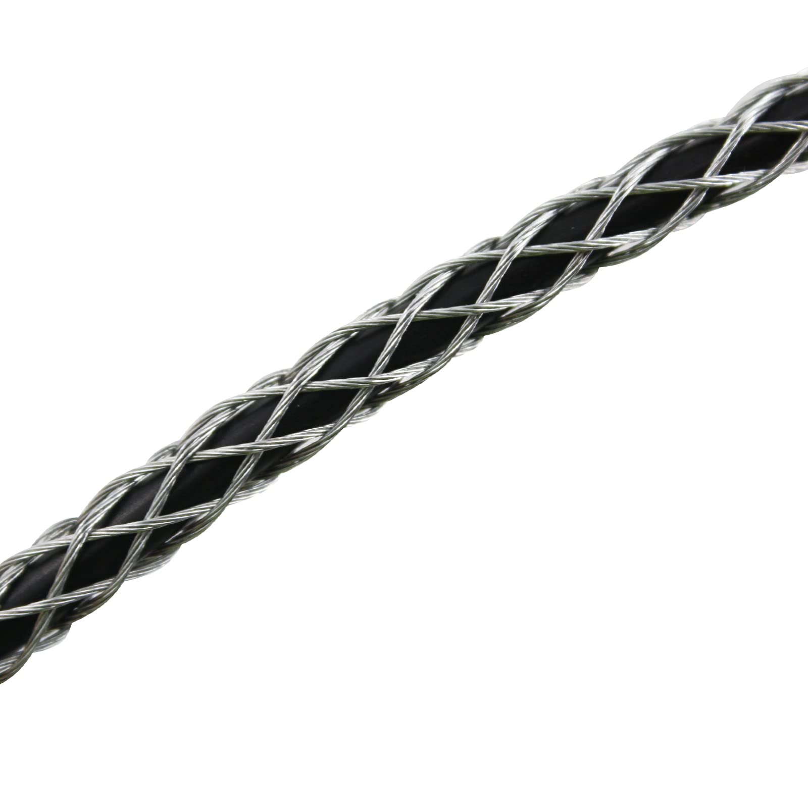 Cavo Tirando Grip Kit Calzino Zincatura Acciaio Antiscivolo Tubo Cavo Filo Tirando Manopole Lassos Set Flessibile Occhio Mesh Rope Set
