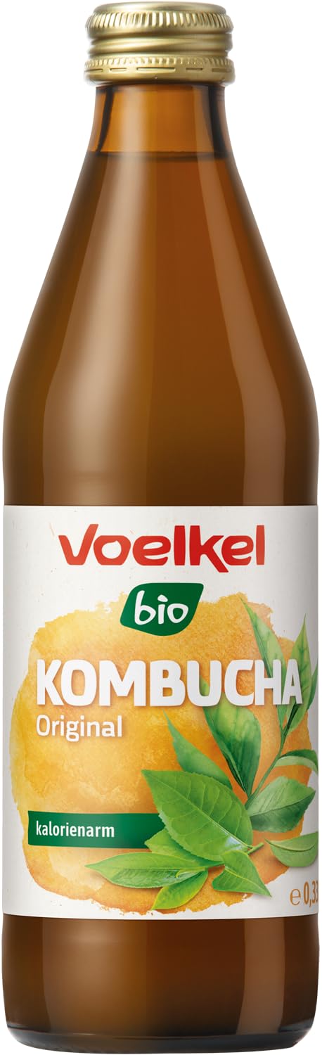 Voelkel Kombucha Original 330ml 12er-Pack | Regionale Bioqualität, Aus Deutschland