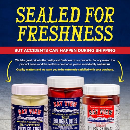 image for BAY VIEW BRAND Bay View Pickled Eggs, No Artificial Ingredients, Glute