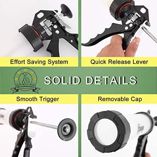 Xinqiao Jerky Gun Food Grade Plastic Beef Jerky Gun Kit, 1 Lb Jerky Maker, 3 Nozzles #TOP2