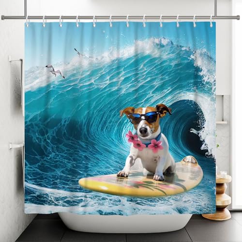 ASDCXZ Funny Shower Curtain 180x200 cm - Image 4