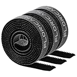 FLORICAN Cable Organiser, Cord Management System for PC, TV, Home Theater, Speaker, Reusable Cable Straps for Desk, WFH Accessories, Reusable Cable Ties Strap (Pack of 3)