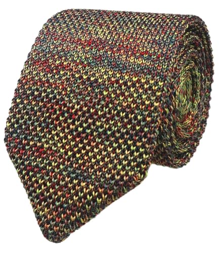 Men's Vintage Casual Formal Skinny Knit Tie