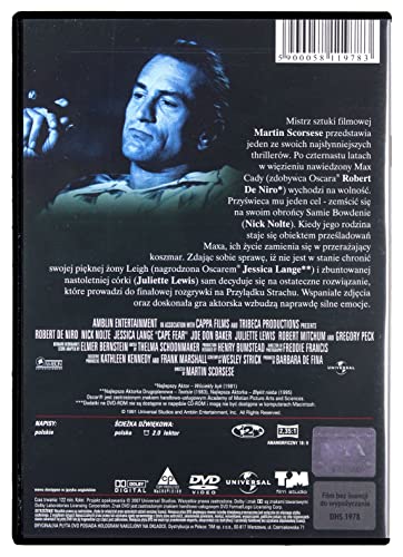 DVD Przyladek strachu 1991 edicion importada de coleccion 3