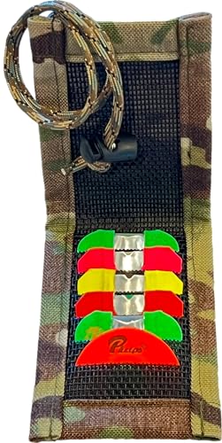Bend-Able Guide Express Mouth Call Organizer Holds 6 Mouth Calls for Elk &Turkey Hunters