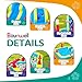 Bounwell Inflatable Water Slide, Blow Up Water Slide with Climbing Wall, Water Slide for Kids Backyard with Basketball Hoop, Water Cannon and Splash Pool