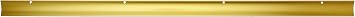 Stormguard 07SR0130838G 32mm Rain Deflector Drip Weather Bar - Gold