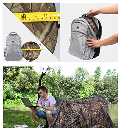 Carpa ultraligera para camping camuflada para 1-2 personas miniatura 7
