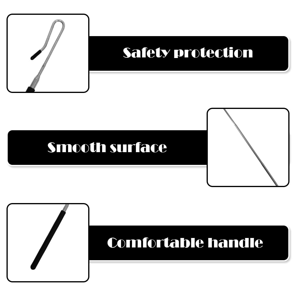 Paquete de 2 brazos de marionetas de acero inoxidable Pro, varillas de control de precisión, maniobra sin costuras, juego de herramientas esenciales para titiriteros