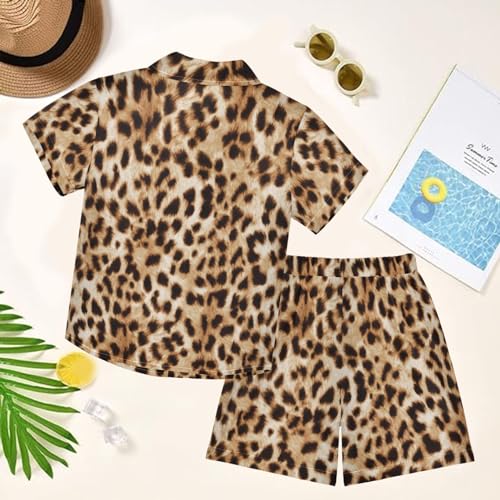 Image of visesunny Boys 2 Pieces T-shirts and Shorts Floral Tops & Shorts Summer Outfits 3-10 Years Clothes