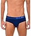 2(X)IST Men's Electric No-Show Brief, Estate Blue, Small