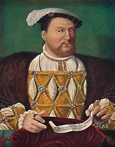 Impression sur toile affiches et gravures portrait Henry VIII