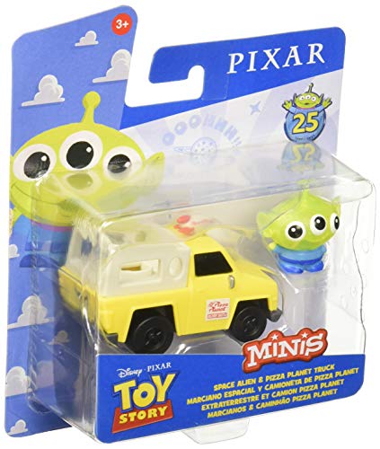 Disney Pixar Figura de Acción Toy Story Mariciano con camioneta Pizza Planeta