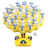 Juego De Árbol De Equilibrio De Astronauta: Juguete De Habilidad De Tablero Con Temática Espacial, Juego De De Estrategia Apilable, Actividad Familiar De Mesa | Desafío Educativo De Motri