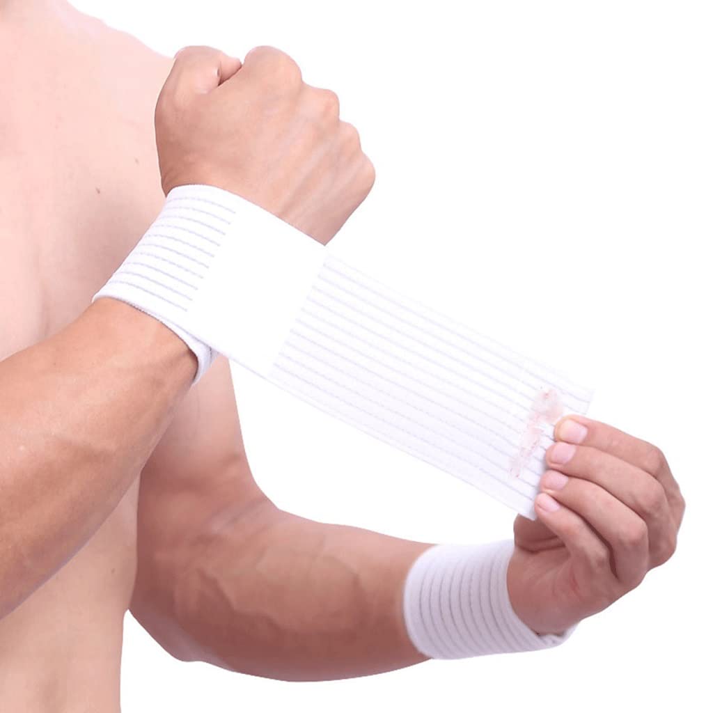 1PCS Cotton Elastic Bandage Hand Sport Wristband Gym Support Wrist Brace Wrap carpal tunnel Onecolor