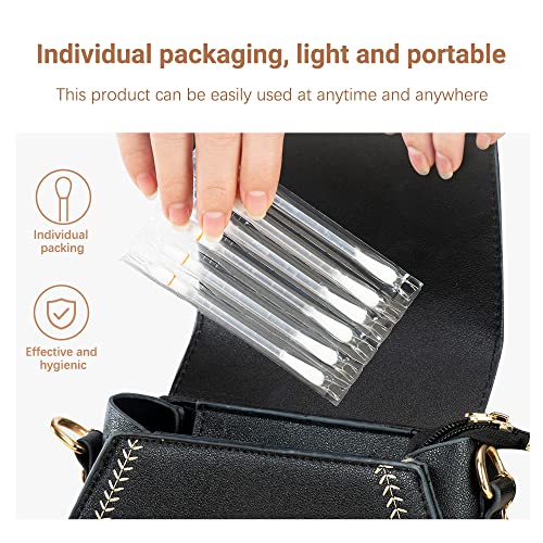 Eye Makeup Remover Cotton Swab Cleanser, Makeup Eraser Cotton Swab Corrector Lipstick Eyeliner Eraser For Instant Touch Up Correction, Mascara Smudges Correction,Travel-Friendly Makeup Removing #TOP6