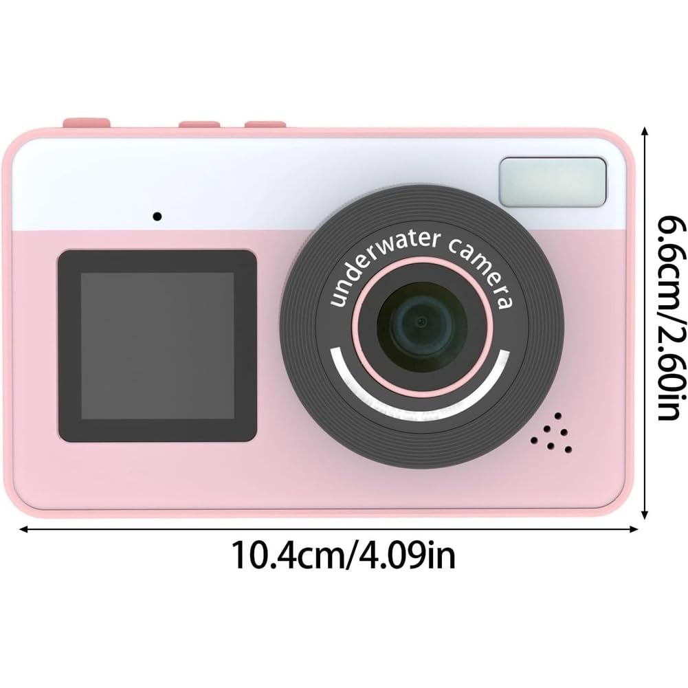 Waterproof Camera, Ergonomic Digital Camera for Underwater Photography and HD Video,Underwater Camera