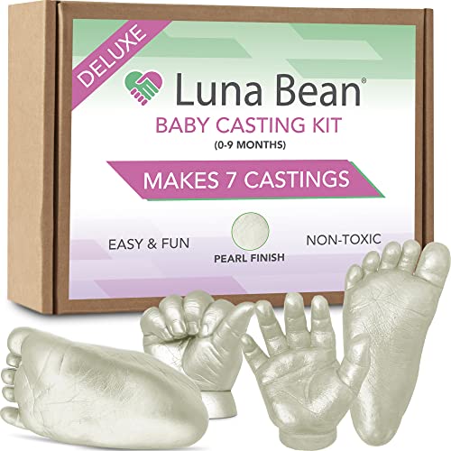 Image of Luna Bean Deluxe 3D Prints Baby Casting Kit (Pearl)