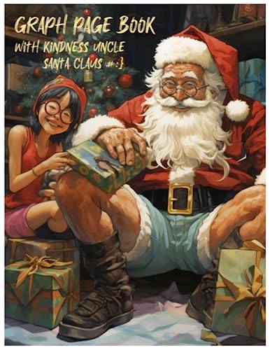 Kindness Uncle Santa: A Journal Book for the New Generation ,8.5x11 Graph Page Books For Women, Men: Avantar, Note for wisdom of a caring mentor. 120 pages