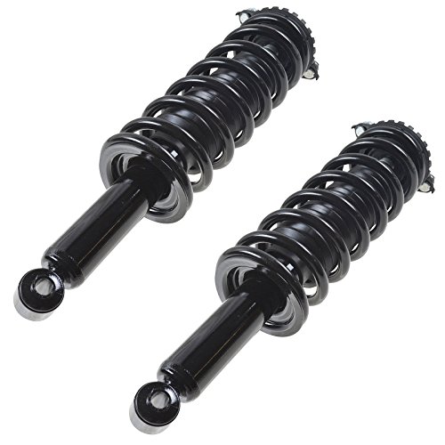 Image of TRQ Rear Driver and Passenger Side Strut and Spring Assembly Set Loaded | For 05-09 Subaru Outback
