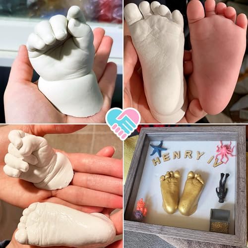 Luna Bean Deluxe 3D Prints Baby Casting Kit (Clear Sealant - Matte)