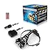 FightingGirl Waterproof 12000 Lumen 5 Led Headlamp XML T6+4Q5 Head Lamp Powerful Led Headlight, Rechargeable Flashlight Head Lights for Camping, Hiking