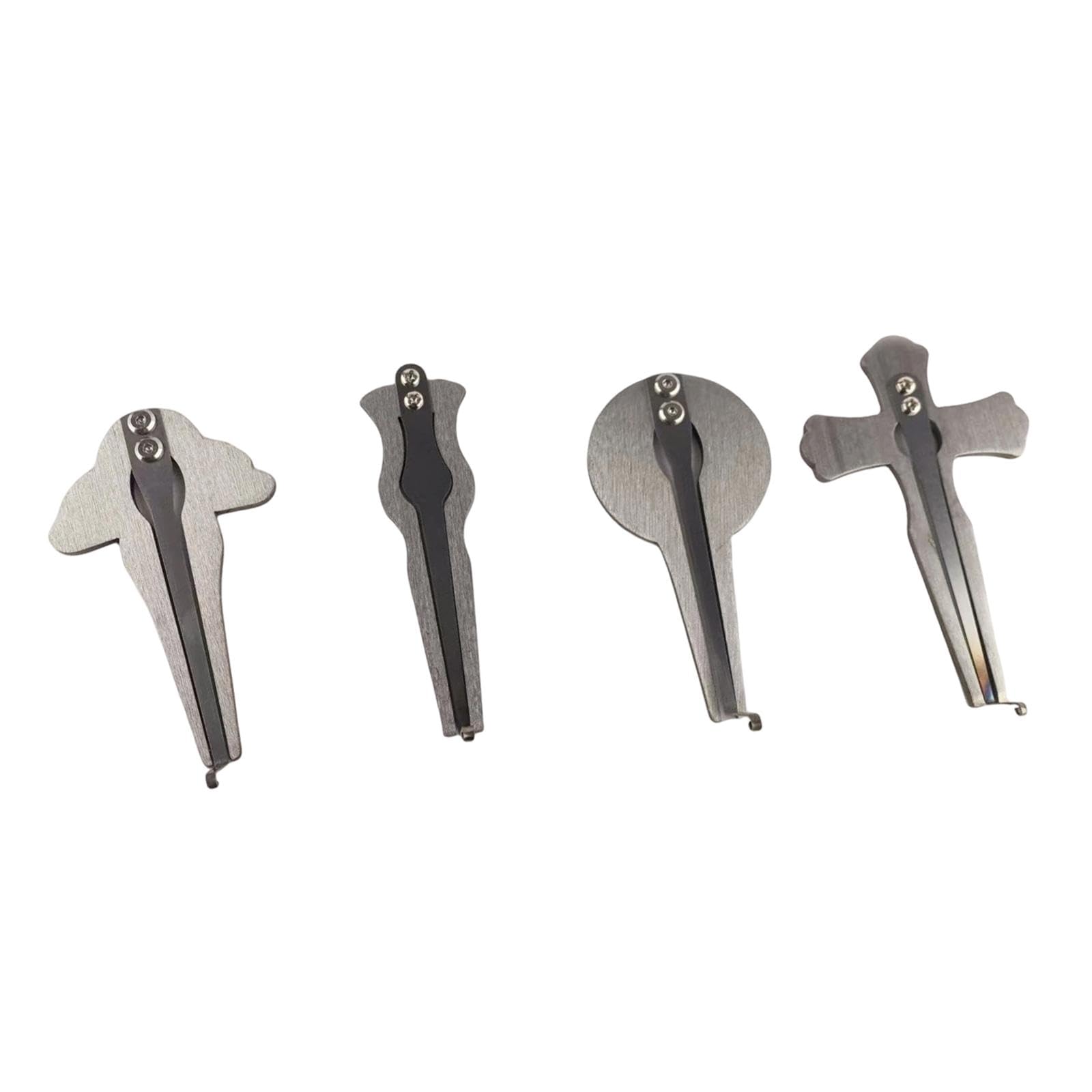 HGZLQKD 4x Jaw Harps Jews Harp Professional Russian Vargans Portable Russian Vargan Clear Sound Portable Mouth Drum Musical Instrument for Beginners Ethnic Russian Style Party Favors