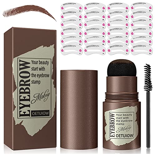 Oetuiow Eyebrow Stamp And Eyebrow Stencil Kit cover