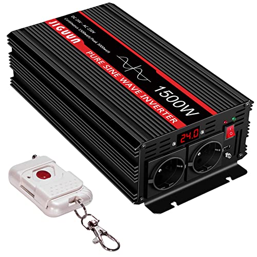 Inverter Onda Pura 1500W/3000W 24V A 220V - Con Display LCD E USB Type-C - Foto 7