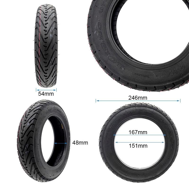 eWheel Pneumatico Tubeless Cityroad 10 x 2,25 6 per monopattino elettrico pneumatico ad alta resistenza per uso quotidiano migliore presa e stabilità in viaggio urbano