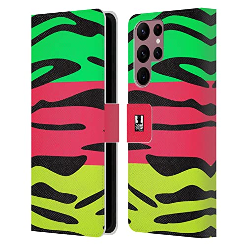 Zèbre Nail Art Étui Portefeuille Cuir Samsung S22 Ultra Protection Antichoc Housse