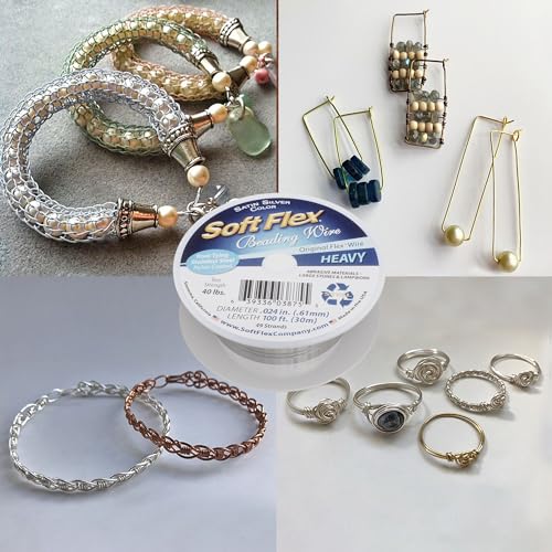 Soft Flex 43216-8162 49 Strand Beading Wire - Heavy 0.24 Diameter thumb #2