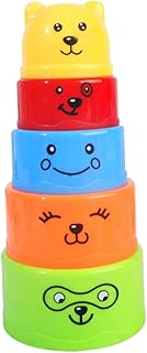 TOYANDONA 5 Pçs Empilhamento Brinquedos Kidcraft Playset Crianças Playset Brinquedo Para Crianças Brinquedos Infantis Empilhando Copos Jogos Educativos Brinquedos Educativos Empilhar Copos