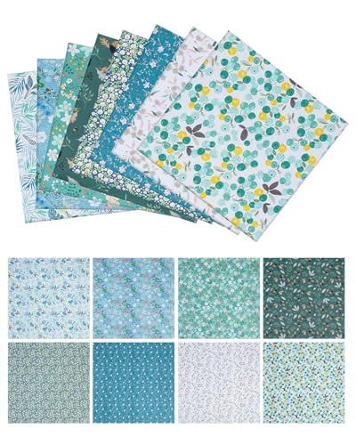 eZAKKA Green Cotton Fat Quarters