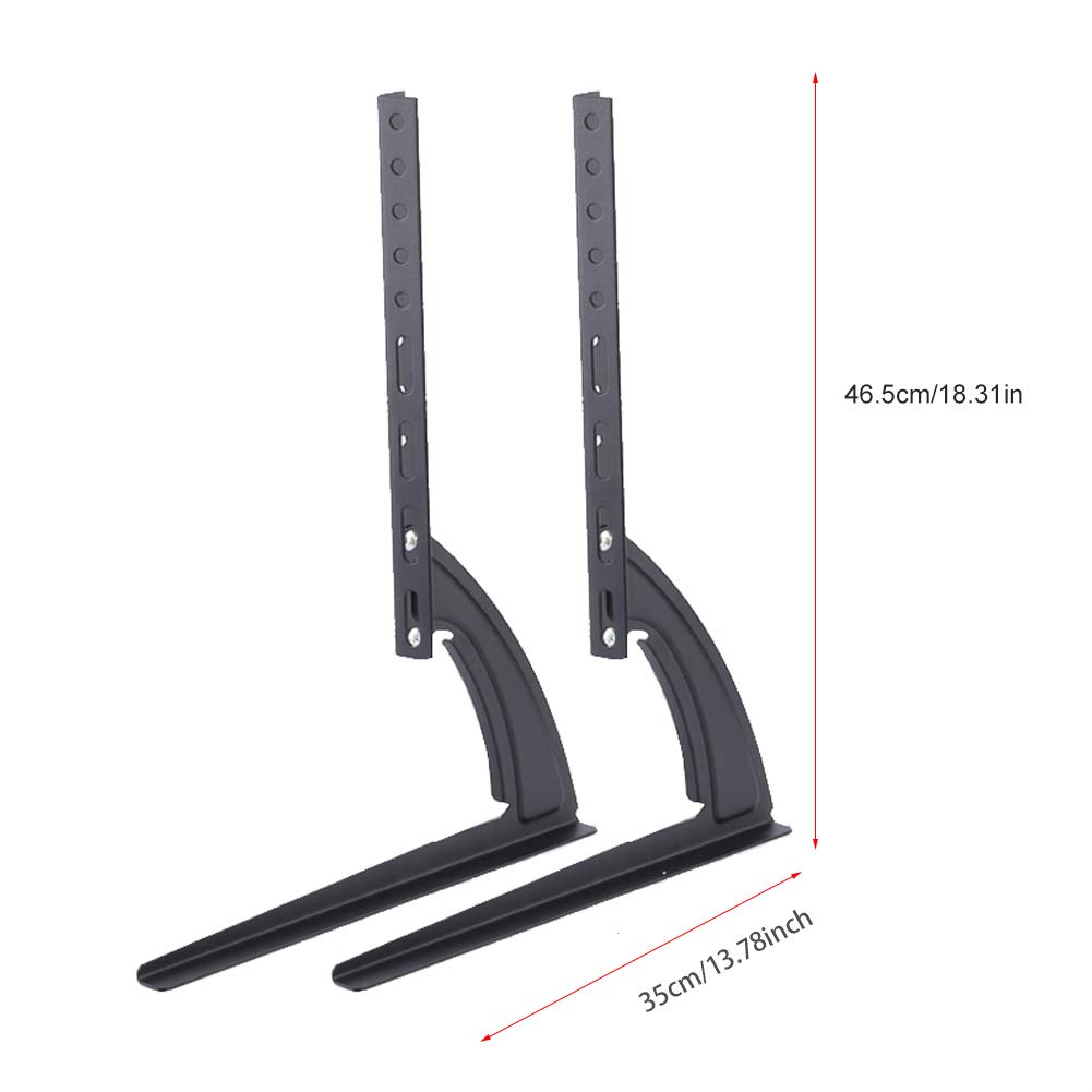 Universal Tabletop TV Stand Height Adjustable TV Stand Legs TV Mount ...
