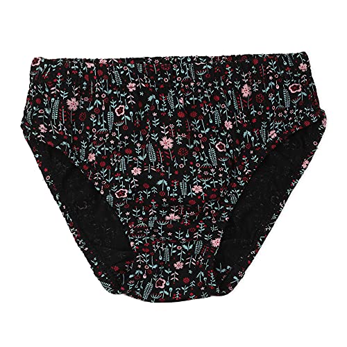 Image of Red Rose Cotton Printed Underwear for Girls | Girl's Panties (Pack of 6) (Multicolor)