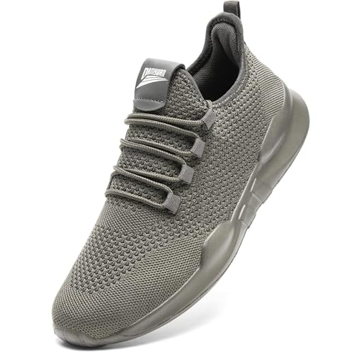 Sneakers Uomo Scarpe Estive Ginnastica Uomo Sportive Trail Running Trekking Tennis Scrapa da Lavoro Comode Grigio 42