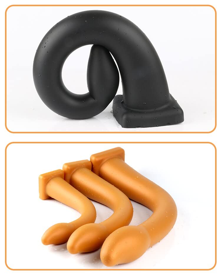 Plug anale Sex Shop Super Long Plug anale Silicone Big Butt Plug Punto G Massaggio prostatico Giocattolo del sesso anale Gay