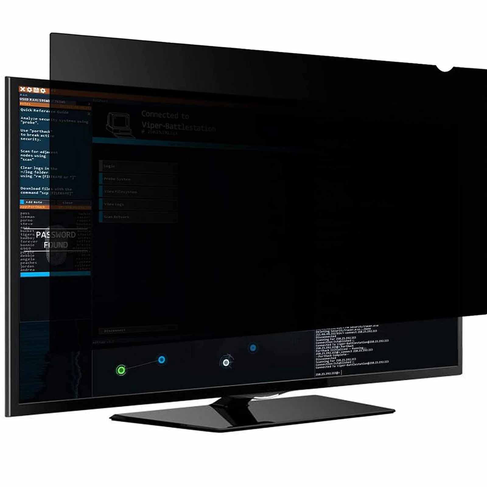 Pellicola Protettiva per Schermo del Computer Portatile, AntiGraffio e antiriflesso, Filtro Privacy, Pellicola Protettiva per Monitor Widescreen, 27 Pollici(24 Pollici (531 * 298)