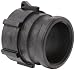 Banjo 300A Polypropylene Cam & Groove Fitting, 3" Male Adapter x NPT Female