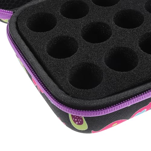 Estuche para aceites esenciales COMPUKAS antichoque con compartimentos acolchados 3