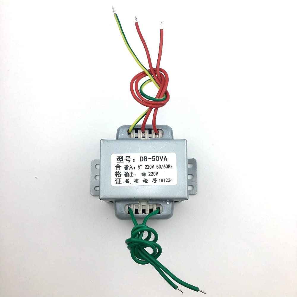 EI66 Isolation Transformer DB-50VA 50W 220V to 220V 1:1 Safety Isolation Anti-Interference